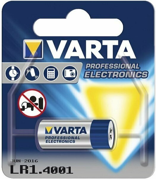 Батарейка Varta LR 1 BLI 1 Alkaline (4001101401) - фото №11
