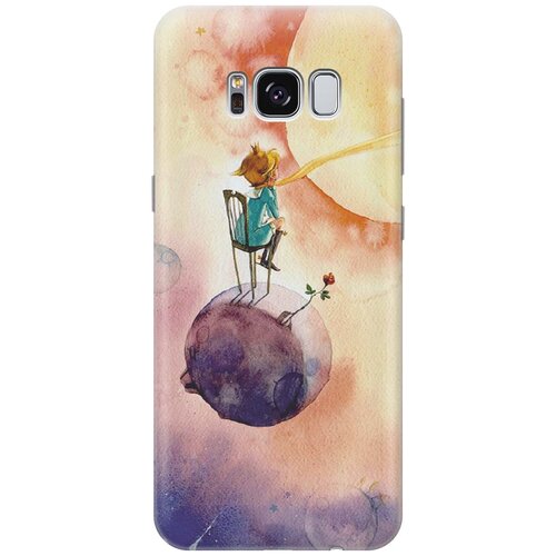 фото Re:paчехол - накладка artcolor для samsung galaxy s8 с принтом "маленький принц"