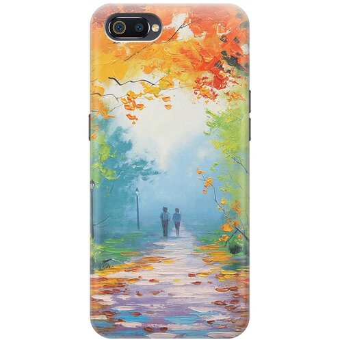 фото Re:paчехол - накладка artcolor для oppo a1k / realme c2 с принтом "яркая осень"