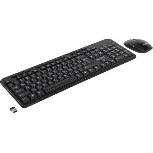 Клавиатура Sven Comfort KB-C3200W комплект беспроводная клавиатура мышь sven kb c3200w черный