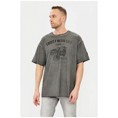 фото Футболка baon b731023 размер s, dark grey