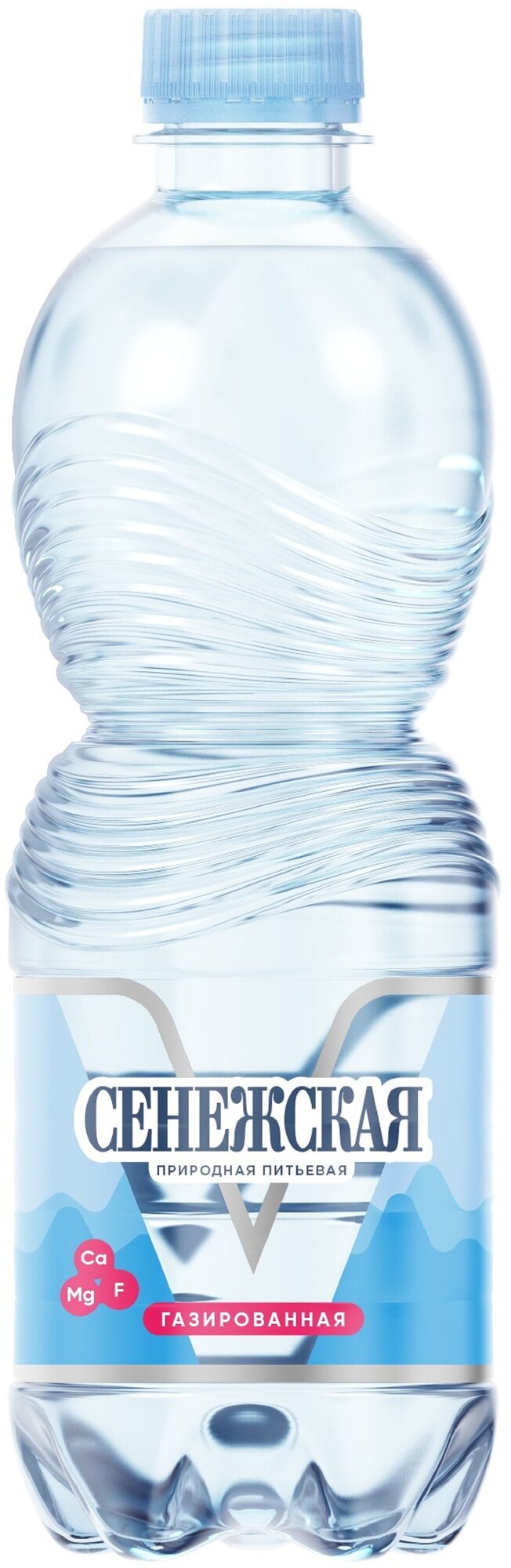 Вода минеральная питьевая природная столовая Сенежская газированная 0,5л ПЭТ (товар продается упаковкой по 12 шт) - фотография № 2