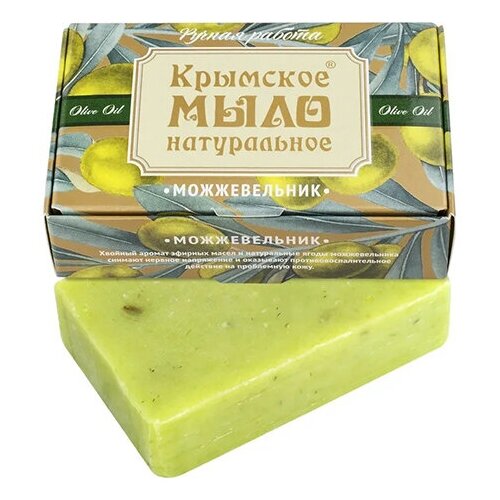 Мануфактура Дом природы, Мыло на оливковом масле Можжевельник