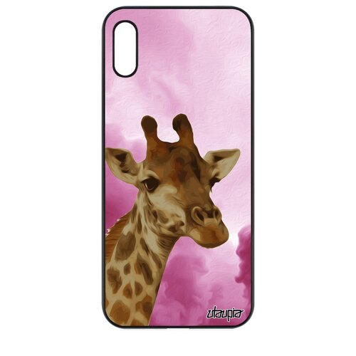 фото Чехол на телефон honor 8a, "жираф" жирафа giraffe utaupia
