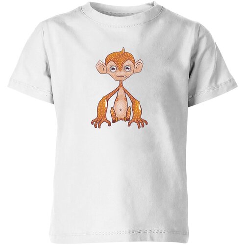 Футболка Us Basic, размер 8, белый мужская футболка рыжая обезьянка m белый
