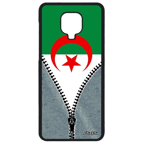 фото Чехол для телефонов redmi note 9 pro, "флаг алжира на молнии" страна патриот utaupia
