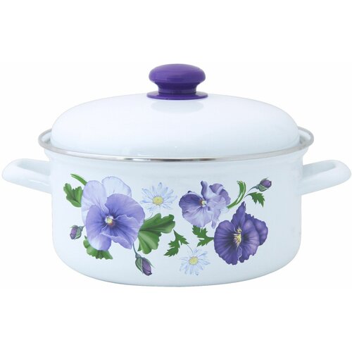 белый, фиолетовый