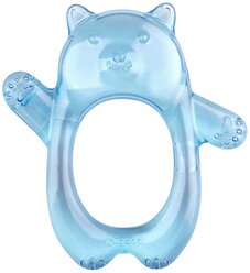 Прорезыватель Pigeon Cooling Teether Bear Мишка голубой