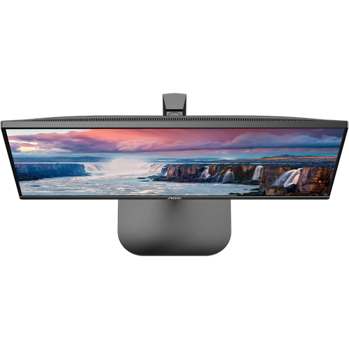 AOC Монитор LCD 23.8' [16:9] 1920х1080(FHD) IPS, nonGLARE, 75 Hz, 300 cd/m2, H178°/V178°, 1000:1, 20М:1, 16.7M, 1ms, HDMI, DP, USB-C, USB-Hub, Height adj, Pivot, Tilt, Swivel, Speakers, 2Y, Black