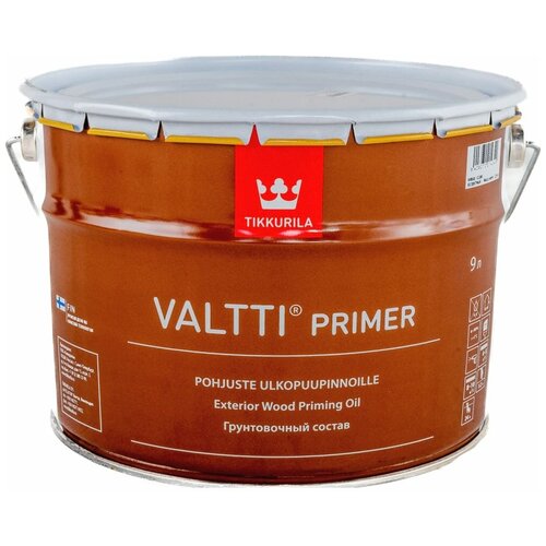 TIKKURILA VALTTI PRIMER грунт антисептик, содержащий масло 9 22132