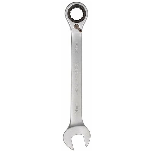 фото Ключ комбинированный трещоточный с переключателем 24мм airline