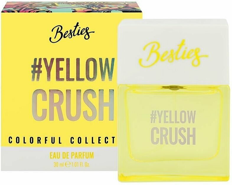 Парфюмерная вода BESTIES COLORFUL yellow crush 30 мл