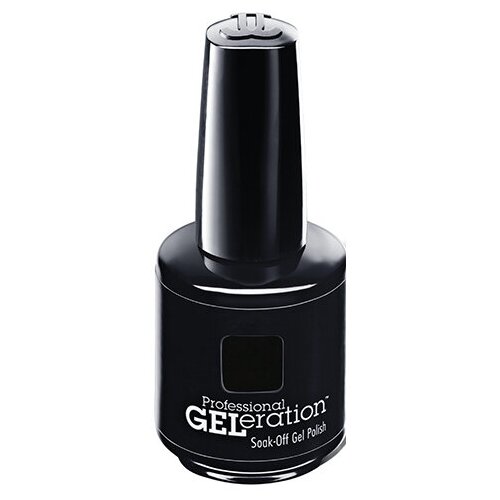 Jessica Гель-лак GELeration, 15 мл, 758 Black Lustre