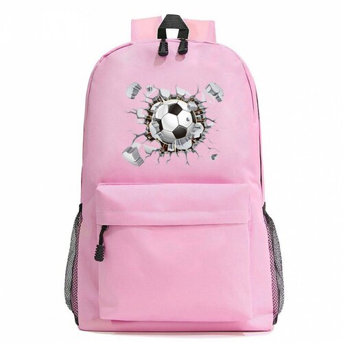 Рюкзак Футбол розовый №1 рюкзак ручка для переноски brauberg корал 15 л розовый