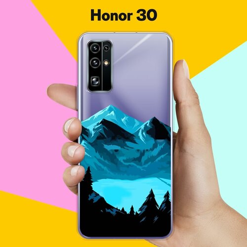 Силиконовый чехол Горы и озеро на Honor 30 силиконовый чехол горы и озеро на honor 8x