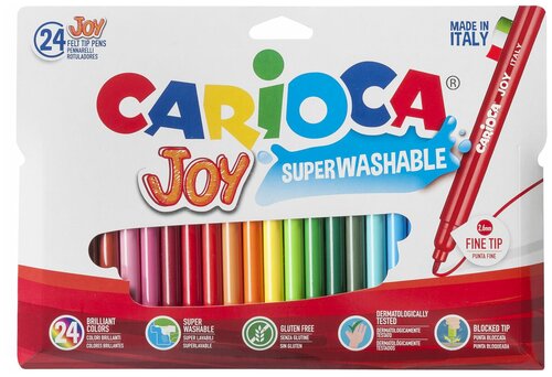 Carioca Набор фломастеров Joy (40532), микс, 24 шт.