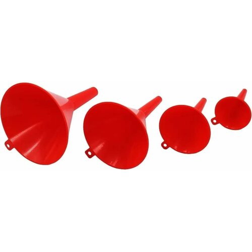 Воронка RedMark пластмассовая к-т 4 шт. (D50, 75, 95, 115 мм)