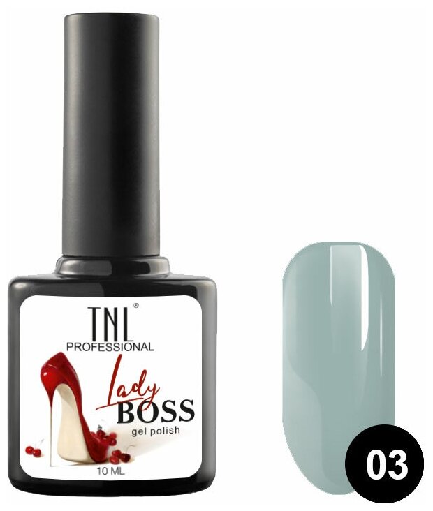 Гель-лак №03 Lady Boss 10 мл, TNL