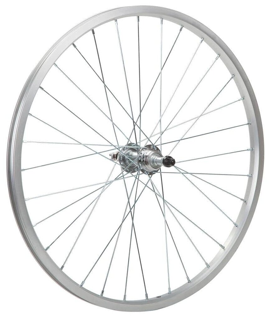 Колесо для велосипеда Заднее 24" серебристый Felgebieter X95071
