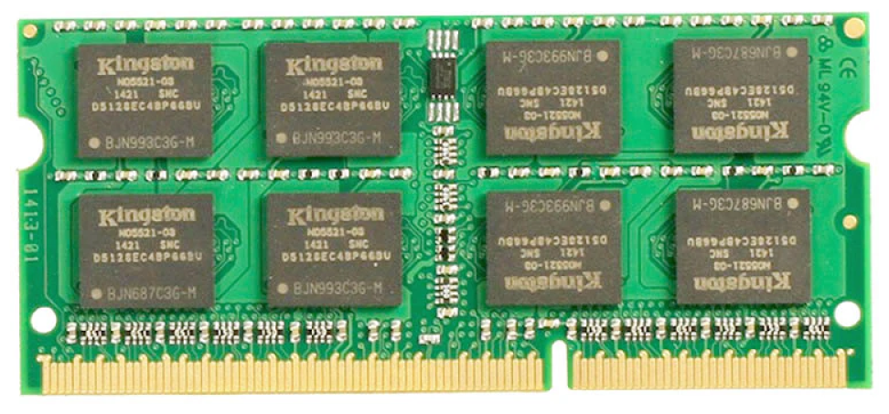 Оперативная память Kingston 8 ГБ DDR3L 1600 МГц SODIMM 1,35v