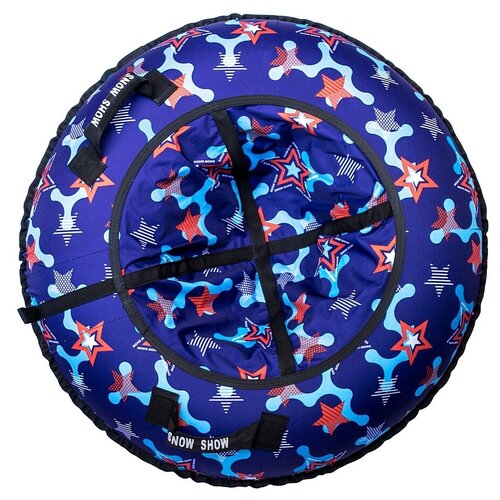 Санки надувные Тюбинг RT Snow Star Blue + автокамера, диаметр 118 см