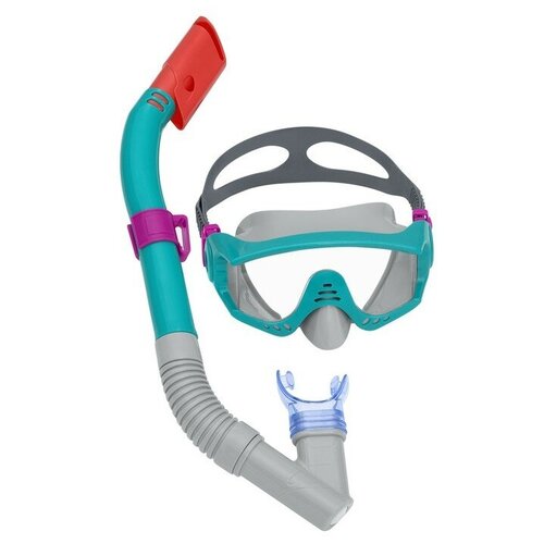 Bestway Набор для плавания Spark Wave Snorkel Mask (маска, трубка) от 14 лет, цвета микс 24068