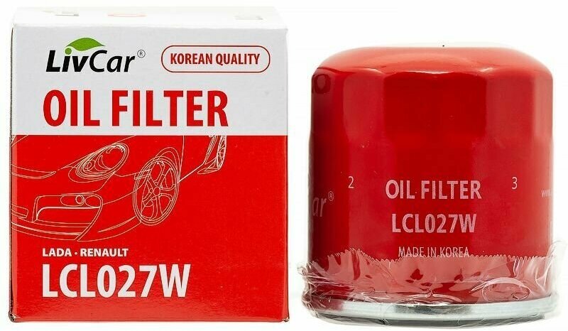 Фильтр масляный LivCar OIL FILTER LCL027W
