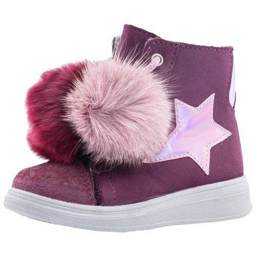 фото Ботинки котофей размер 23, 31 бордовый