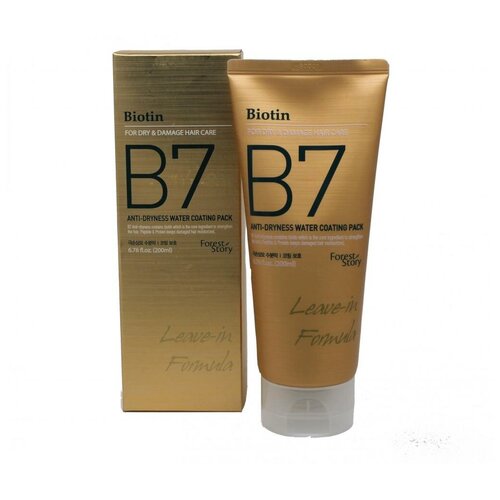 Forest Story B7 Протеиновая маска Анти-сухость с биотином,200 мл