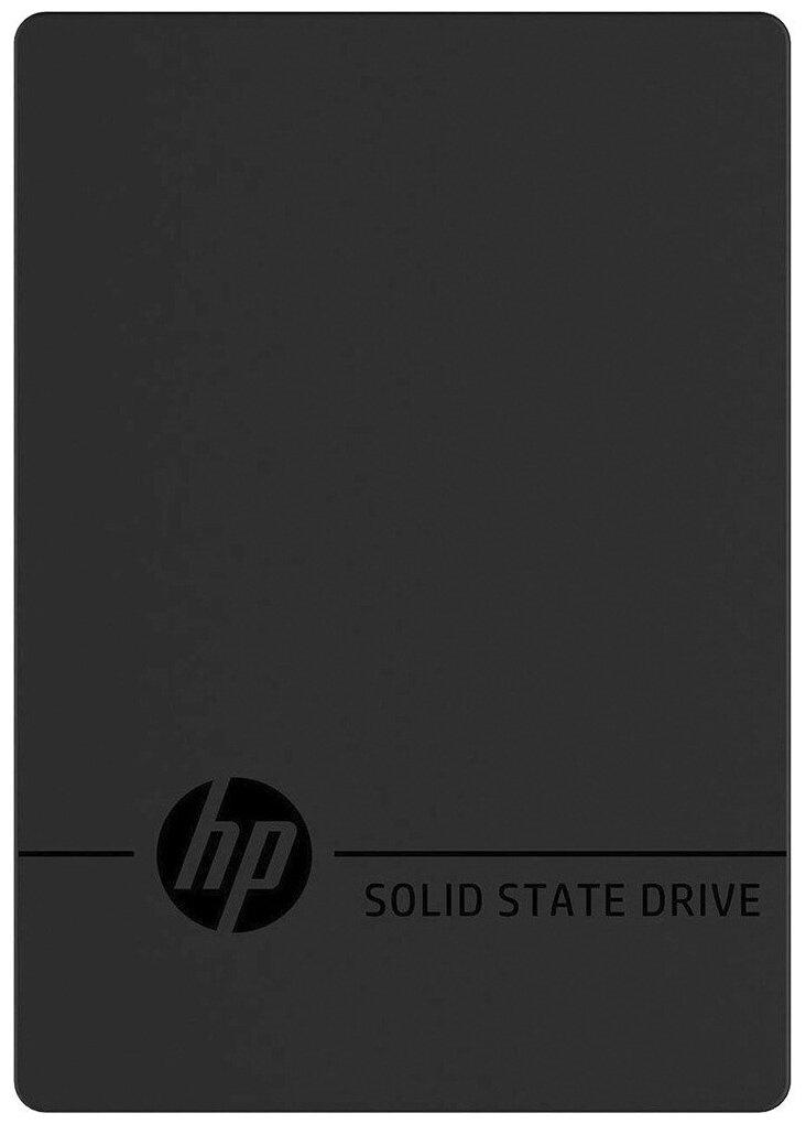 500 ГБ Внешний SSD HP P600 500GB (3XJ07AA), USB 3.2 Gen 2 Type-C, черный