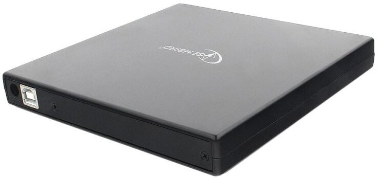 Комплект 5 ук Привод DVD Gembird DVD-USB-02 пластик черный USB 20