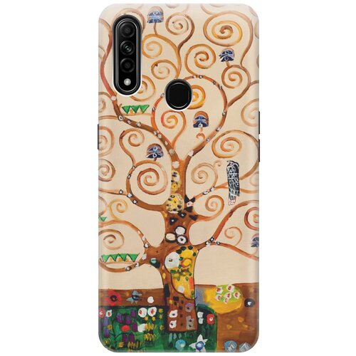 фото Cиликоновый чехол на oppo a31 / оппо а31 с принтом "климт" gosso