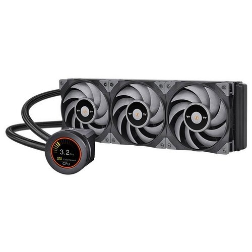 Комплект для водяного охлаждения для процессора Thermaltake CL-W323-PL12GM-B, черный/серый система водяного охлаждения thermaltake toughliquid ultra 280 черный