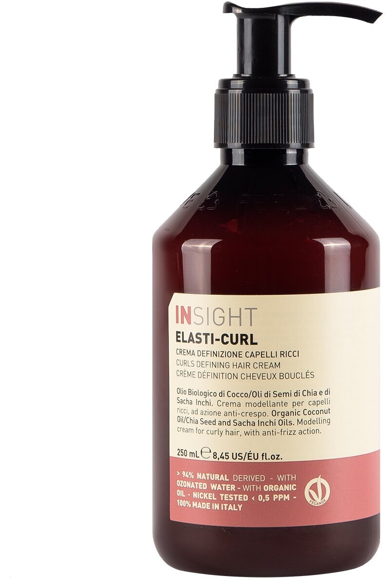 Крем для усиления завитка кудрявых волос Insight Elasti-Curl Defining Hair Cream, 250 мл