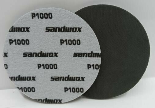 Шлифовальный диск на поролоновой основе SANDWOX SUPER FINE FOAM 125мм, Р1000, 2шт.