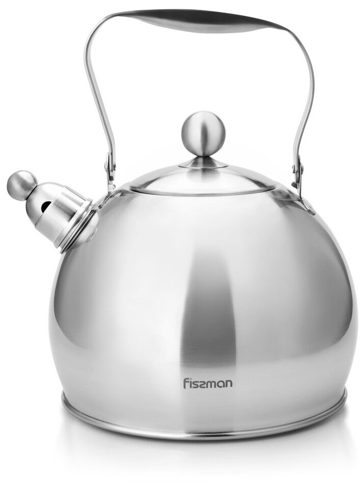 Чайник Fissman ADELE для кипячения воды 3,5 л (нерж.сталь) (5908)