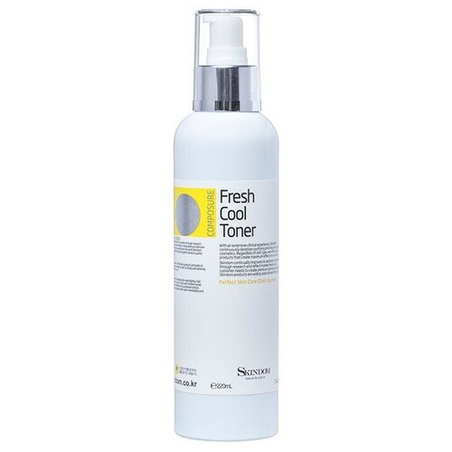 SKINDOM Тонер освежающий Fresh Cool, 220 мл skindom очищающий тоник для лица purifying trouble control toner 220 мл