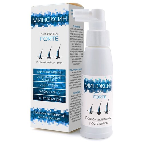 Миноксин FORTE Лосьон активатор роста волос 100мл