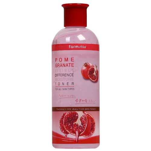 Тонер увлажняющий с экстрактом граната Farm Stay Visible Difference Moisture Toner Pomegranate 350 мл