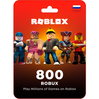 Пополнение счета Roblox на 800 Robux / Код активации Робуксы / Подарочная карта Роблокс / Gift Card (Россия)