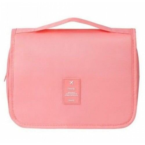 Косметичка Travel, 20х9х25 см, розовый