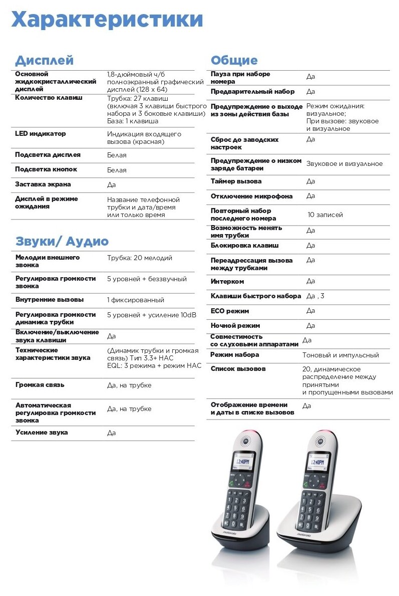 Радиотелефон Motorola CD5001