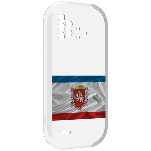 Чехол MyPads герб флаг крыма-1 для UMIDIGI Bison X10 / X10 Pro задняя-панель-накладка-бампер