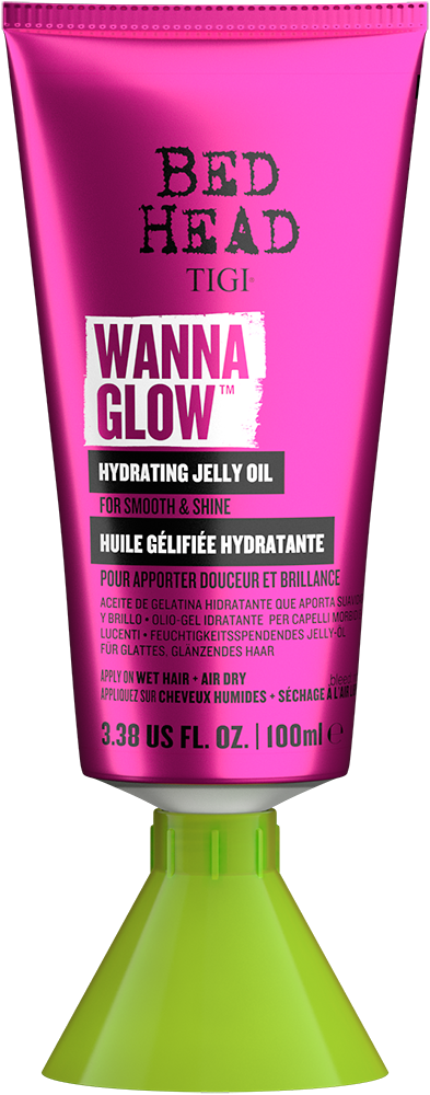 TIGI Bed Head Wanna Glow Hydrating Jelly Oil - Увлажняющее желеобразное масло для сияющих гладких волос 100 мл