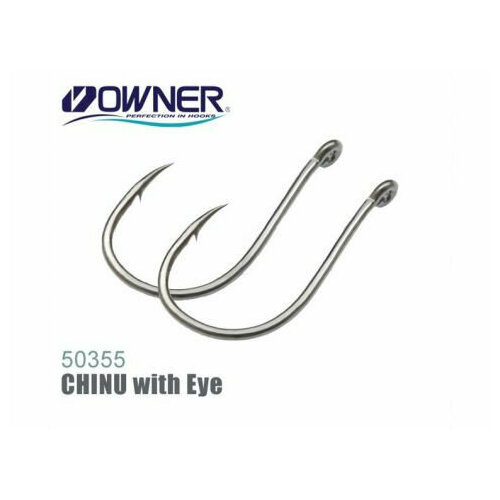 крючок owner 50355 04 Крючок OWNER Chinu with Eye 50355-04 11шт