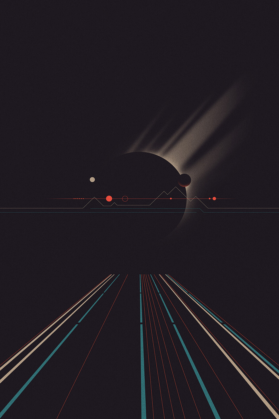 Minimalistic planets. Геометрия
