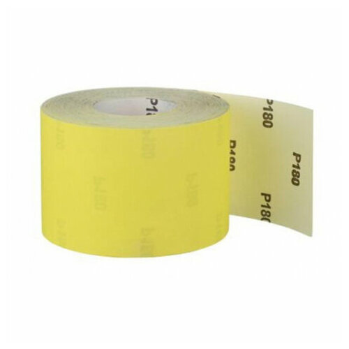 Бумага наждачная желтая в рулоне 115мм х 5м P180 ABRAforce 500024560