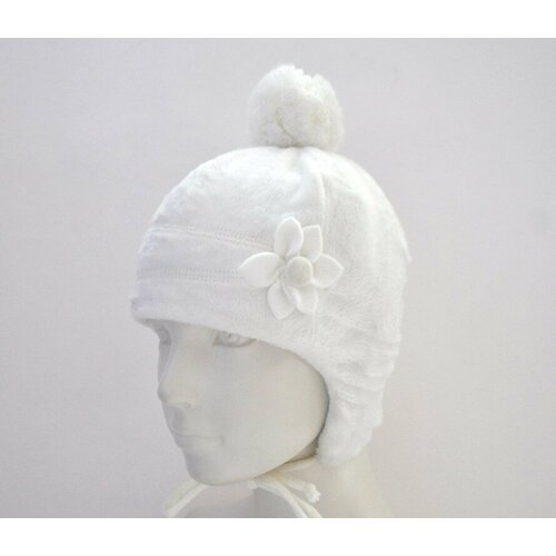 фото Шапка tutu, размер 46-48, белый