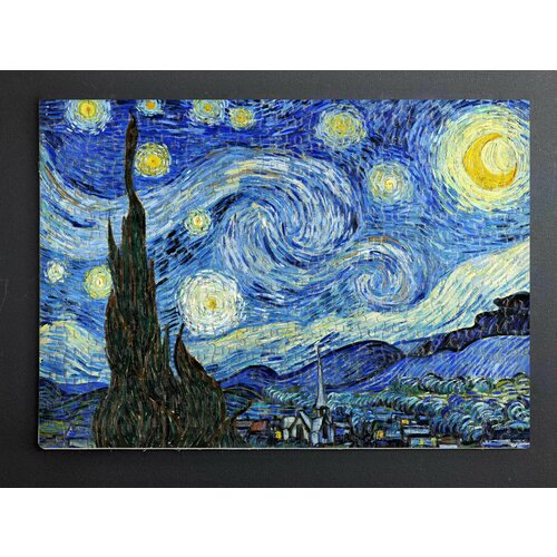 Пазл 300 деталей А3 Винсент Ван Гог - Звездная ночь пазл pintoo 1336 деталей в гог звездная ночь