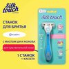 Фото #6 Женский станок для бритья Carelax Silk Touch Sensitive + 1 кассета 3 лезвия